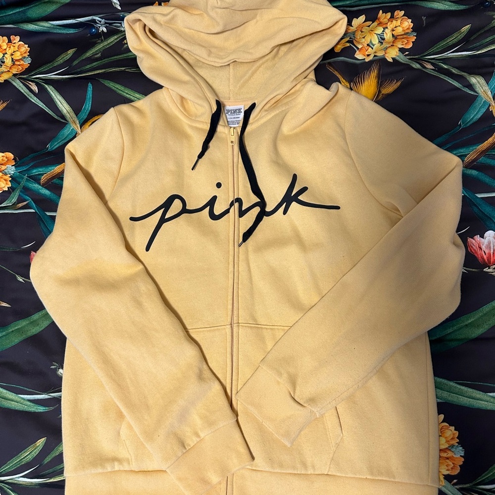 PINK Zip Up Hoodie